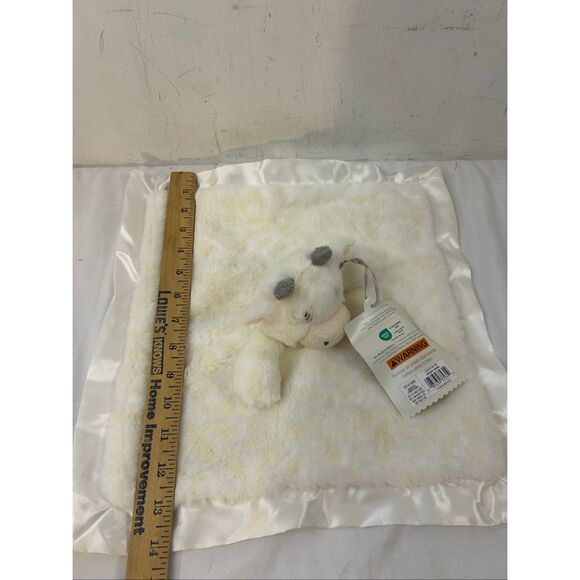 Island cloud plush giraffe blanket white animal new 14"x14" replacement lovey - Picture 7 of 7